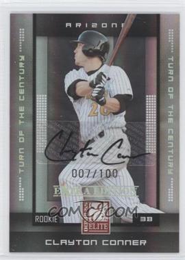 2008 Donruss Elite Extra Edition - [Base] - Turn of the Century Autographs #114 - Clayton Conner /100