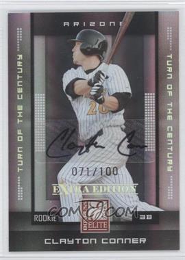 2008 Donruss Elite Extra Edition - [Base] - Turn of the Century Autographs #114 - Clayton Conner /100