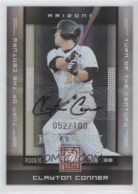 2008 Donruss Elite Extra Edition - [Base] - Turn of the Century Autographs #114 - Clayton Conner /100