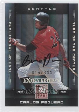 2008 Donruss Elite Extra Edition - [Base] - Turn of the Century Autographs #16 - Carlos Peguero /344