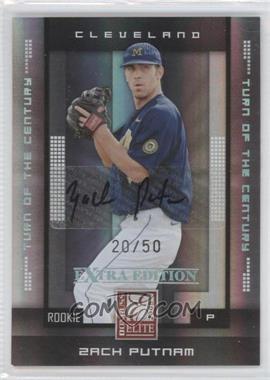 2008 Donruss Elite Extra Edition - [Base] - Turn of the Century Autographs #171 - Zach Putnam /50