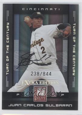 2008 Donruss Elite Extra Edition - [Base] - Turn of the Century Autographs #60 - Juan Carlos Sulbaran /844