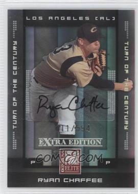 2008 Donruss Elite Extra Edition - [Base] - Turn of the Century Autographs #83 - Ryan Chaffee /594