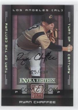 2008 Donruss Elite Extra Edition - [Base] - Turn of the Century Autographs #83 - Ryan Chaffee /594