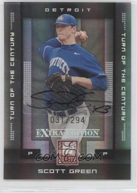 2008 Donruss Elite Extra Edition - [Base] - Turn of the Century Autographs #87 - Scott Green /294