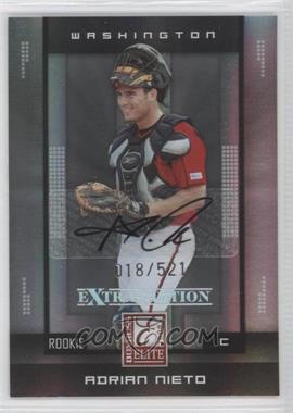 2008 Donruss Elite Extra Edition - [Base] #101 - Adrian Nieto /521