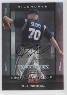 2008 Donruss Elite Extra Edition - [Base] #154 - R. J. Seidel /819