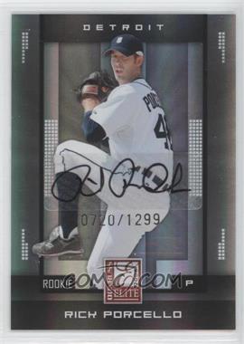 2008 Donruss Elite Extra Edition - [Base] #156 - Rick Porcello /1299