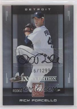 2008 Donruss Elite Extra Edition - [Base] #156 - Rick Porcello /1299