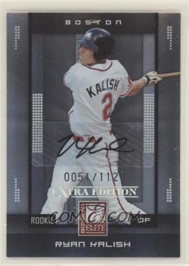 2008 Donruss Elite Extra Edition - [Base] #158 - Ryan Kalish /1129