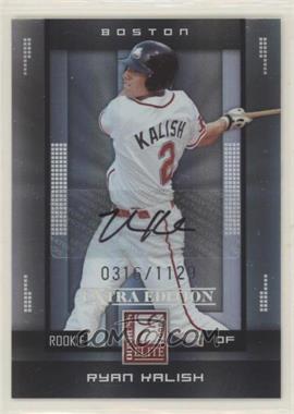 2008 Donruss Elite Extra Edition - [Base] #158 - Ryan Kalish /1129