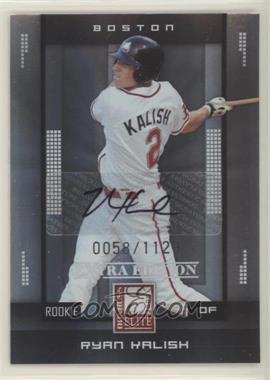 2008 Donruss Elite Extra Edition - [Base] #158 - Ryan Kalish /1129