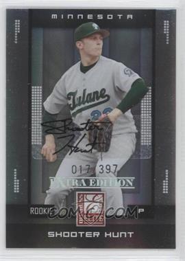 2008 Donruss Elite Extra Edition - [Base] #161 - Shooter Hunt /397