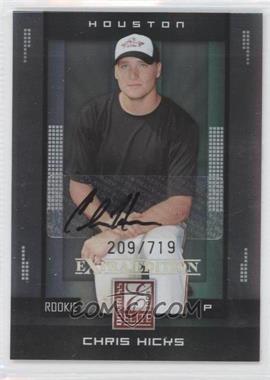 2008 Donruss Elite Extra Edition - [Base] #191 - Chris Hicks /719