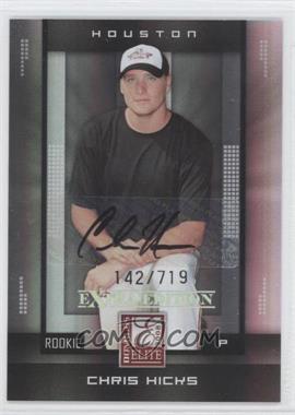 2008 Donruss Elite Extra Edition - [Base] #191 - Chris Hicks /719