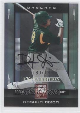 2008 Donruss Elite Extra Edition - [Base] #192 - Rashun Dixon /199