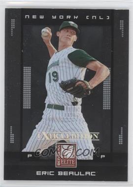 2008 Donruss Elite Extra Edition - [Base] #35 - Eric Beaulac