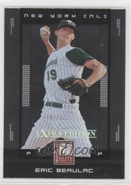 2008 Donruss Elite Extra Edition - [Base] #35 - Eric Beaulac