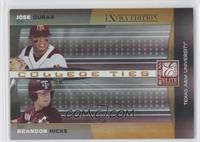 Jose Duran, Brandon Hicks #/100