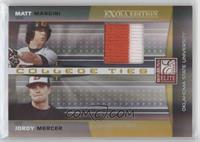 Matt Mangini, Jordy Mercer #/25