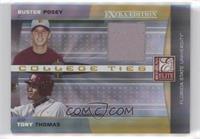 Buster Posey, Tony Thomas #/250