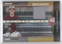 Buster Posey, Tony Thomas #/250