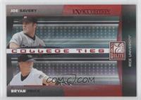 Joe Savery, Bryan Price #/50