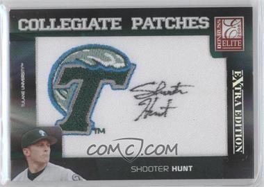 2008 Donruss Elite Extra Edition - Collegiate Patches #CP-20 - Shooter Hunt /250