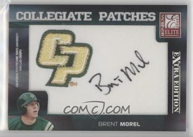 2008 Donruss Elite Extra Edition - Collegiate Patches #CP-42 - Brent Morel /250