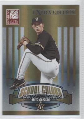 2008 Donruss Elite Extra Edition - School Colors #SC-2 - Brett Jacobson /1500