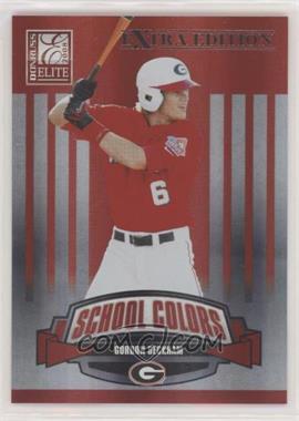 2008 Donruss Elite Extra Edition - School Colors #SC-5 - Gordon Beckham /1500