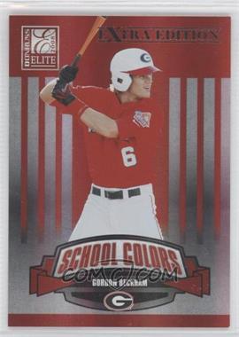 2008 Donruss Elite Extra Edition - School Colors #SC-5 - Gordon Beckham /1500