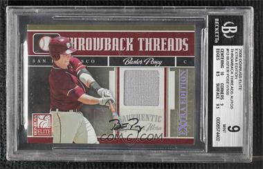 2008 Donruss Elite Extra Edition - Throwback Threads - Autographs #TTS-13 - Buster Posey /100 [BGS 9 MINT]