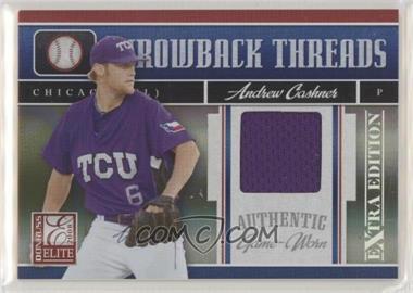 2008 Donruss Elite Extra Edition - Throwback Threads #TTS-3.1 - Andrew Cashner (Serial numbered) /500