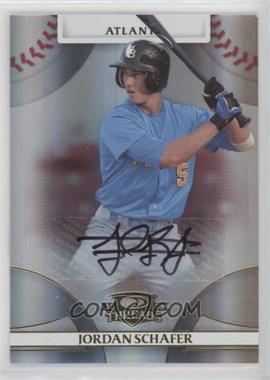 2008 Donruss Threads - [Base] - Gold Signatures #53 - Jordan Schafer /275