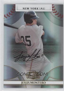 2008 Donruss Threads - [Base] - Gold Signatures #80 - Jesus Montero /975