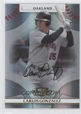 2008 Donruss Threads - [Base] - Gold Signatures #82 - Carlos Gonzalez /975