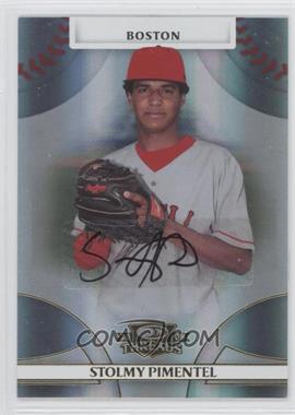 2008 Donruss Threads - [Base] - Gold Signatures #88 - Stolmy Pimentel /975