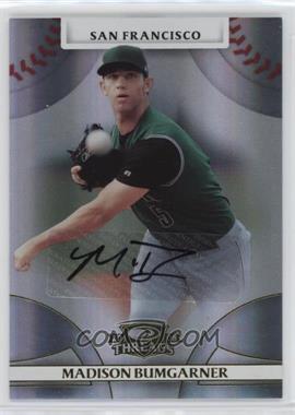 2008 Donruss Threads - [Base] - Gold Signatures #91 - Madison Bumgarner /250