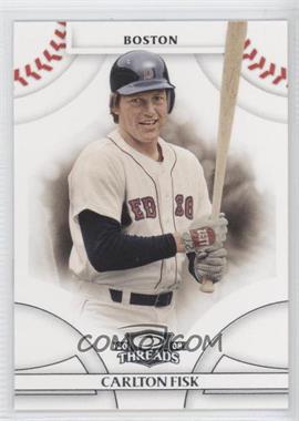 2008 Donruss Threads - [Base] #7 - Carlton Fisk