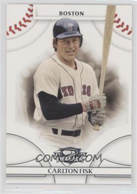 2008 Donruss Threads - [Base] #7 - Carlton Fisk