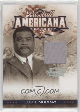 2008 Donruss Threads - Baseball Americana - Materials #BA-4 - Eddie Murray /150