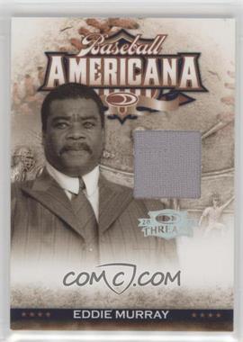 2008 Donruss Threads - Baseball Americana - Materials #BA-4 - Eddie Murray /150