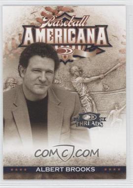 2008 Donruss Threads - Baseball Americana #BA-30 - Albert Brooks /500