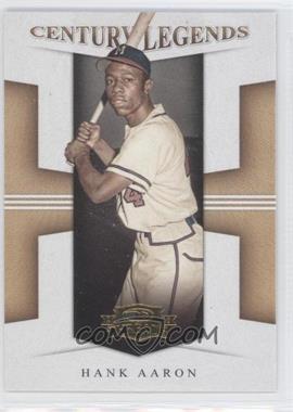 2008 Donruss Threads - Century Legends #CL-3 - Hank Aaron