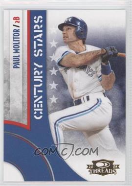 2008 Donruss Threads - Century Stars #CS-14 - Paul Molitor