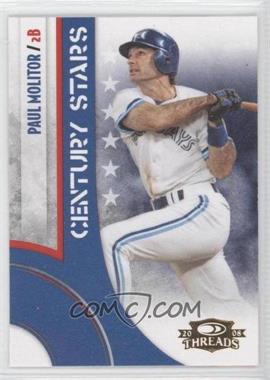 2008 Donruss Threads - Century Stars #CS-14 - Paul Molitor