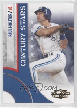 2008 Donruss Threads - Century Stars #CS-14 - Paul Molitor