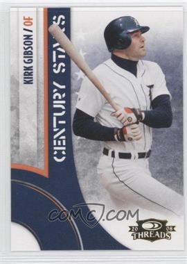 2008 Donruss Threads - Century Stars #CS-15 - Kirk Gibson