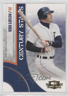 2008 Donruss Threads - Century Stars #CS-15 - Kirk Gibson